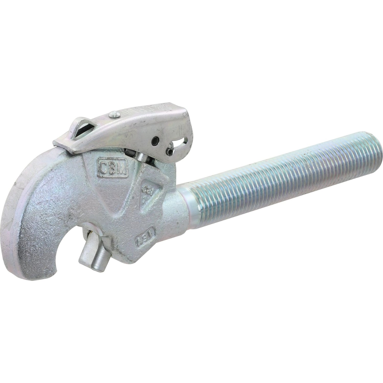 Introducing the Top Link Forged Hook - Cat. 1 by Sparex, featuring an M27 x 3.00 (RH) threaded handle, perfect for cutting pipes to the desired length.