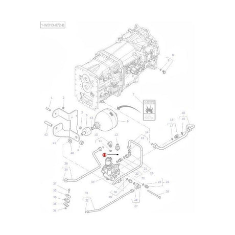 Massey Ferguson - Copper Washer 6mm - 3000136X1 - Farming Parts