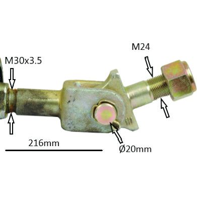 Automatic Bar Hole Stabiliser with Float Position
 - S.33185 - Farming Parts