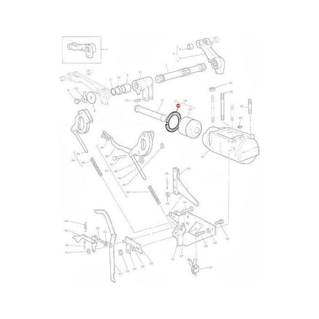 Massey Ferguson - O Ring Lift Cylinder - 3761475M1 - Farming Parts