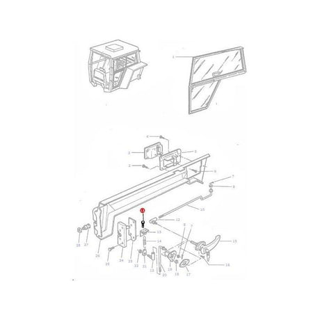 Massey Ferguson - Screw 1/4x1/2 unc - 700705158 - Farming Parts