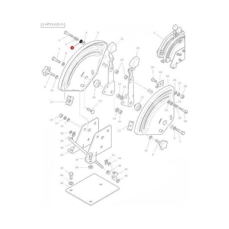 Massey Ferguson - Washer Quadrant - 181041M1 - Farming Parts