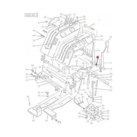 Massey Ferguson - Bearing Quadrant Levers - 1687662M1 - Farming Parts