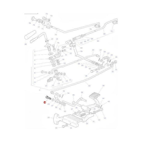 Massey Ferguson - Bolt 1/4x1.1/4unf - 361415X1 - Farming Parts