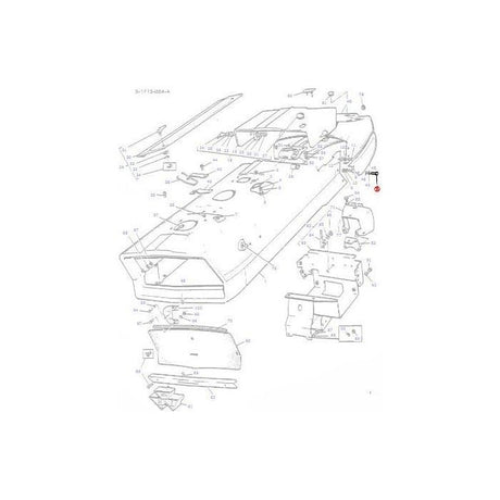 Massey Ferguson - Bolt 1/4x5/8unf - 353502X1 - Farming Parts