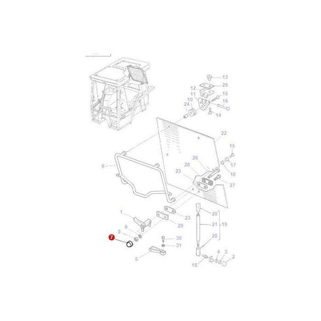 Massey Ferguson - Helmet - 3619609M1 - Farming Parts