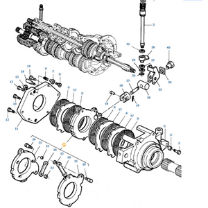 Massey Ferguson - Brake Mechanism - 3617341M2 - Farming Parts