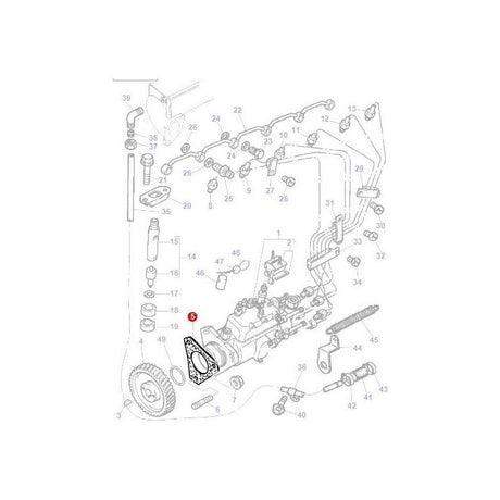 Massey Ferguson - Gasket Injector Pump - 6200200M1 - Farming Parts