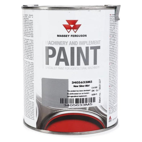 Massey Ferguson - New Silvermist Paint 1lts - 3405633M5 - Farming Parts