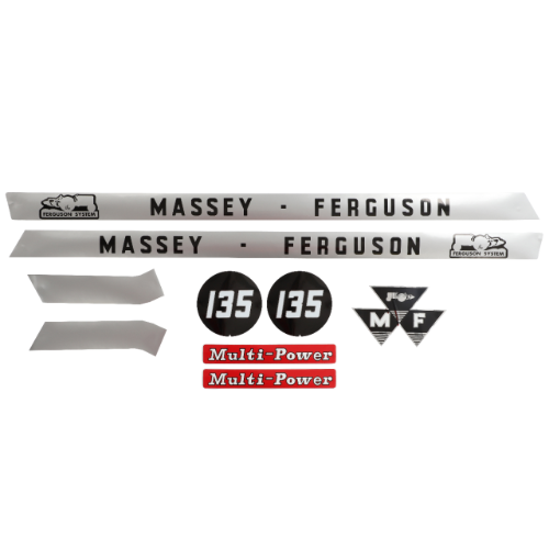 Massey Ferguson - 135 Decal Kit - 3406972M91 - Farming Parts