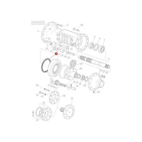 Massey Ferguson - Seal - 3759197M1 - Farming Parts