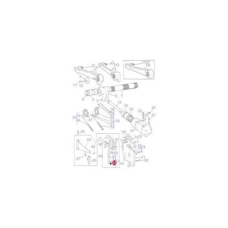 Massey Ferguson - Spring Lift Arms - 898151M1 - Farming Parts