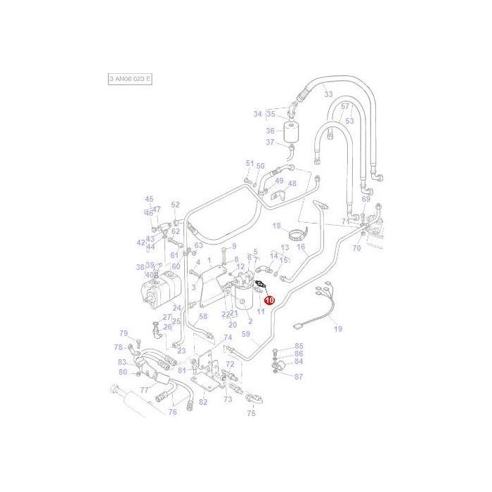 Massey Ferguson - Switch Oil Pressure - 3595186M2 - Farming Parts