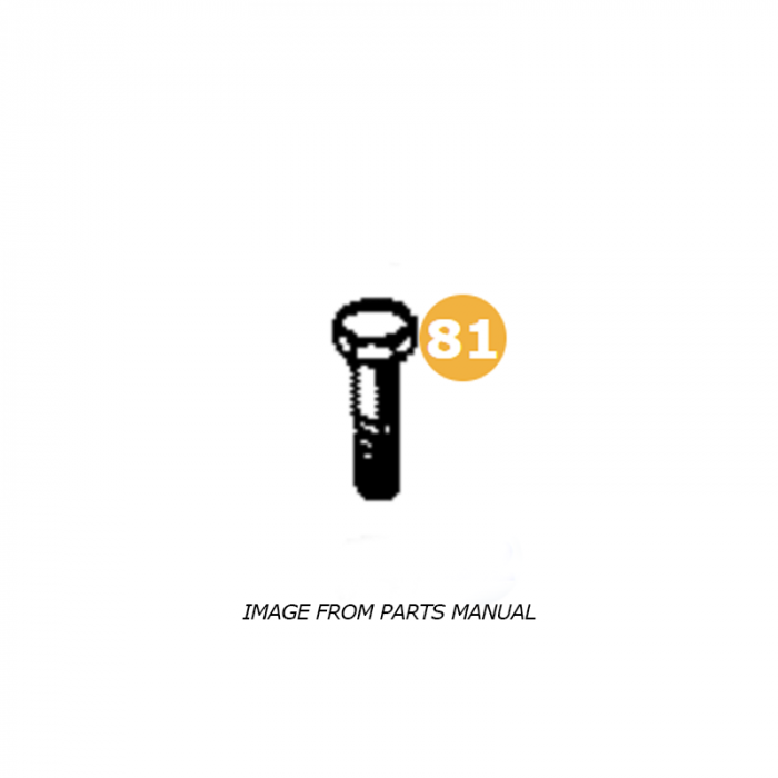 Massey Ferguson - Hexagonal Head Bolt - 353712X1 - Farming Parts