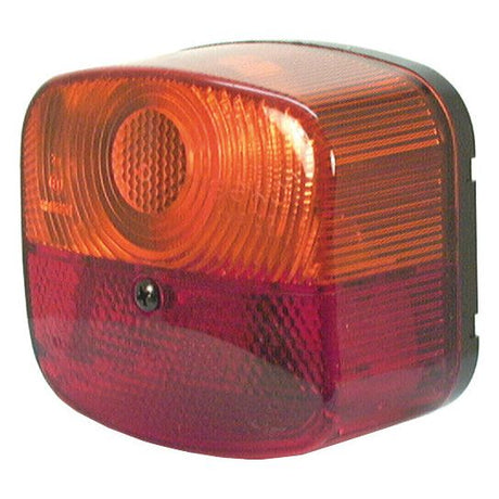 A close-up view of the Sparex Rear Combination Light (Halogen) with red and orange lenses, a reflective surface, and incorporating Brake/Tail/Indicator functions for enhanced visibility.