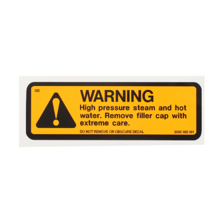 Massey Ferguson - Decal Warning - 3595685M1 - Farming Parts