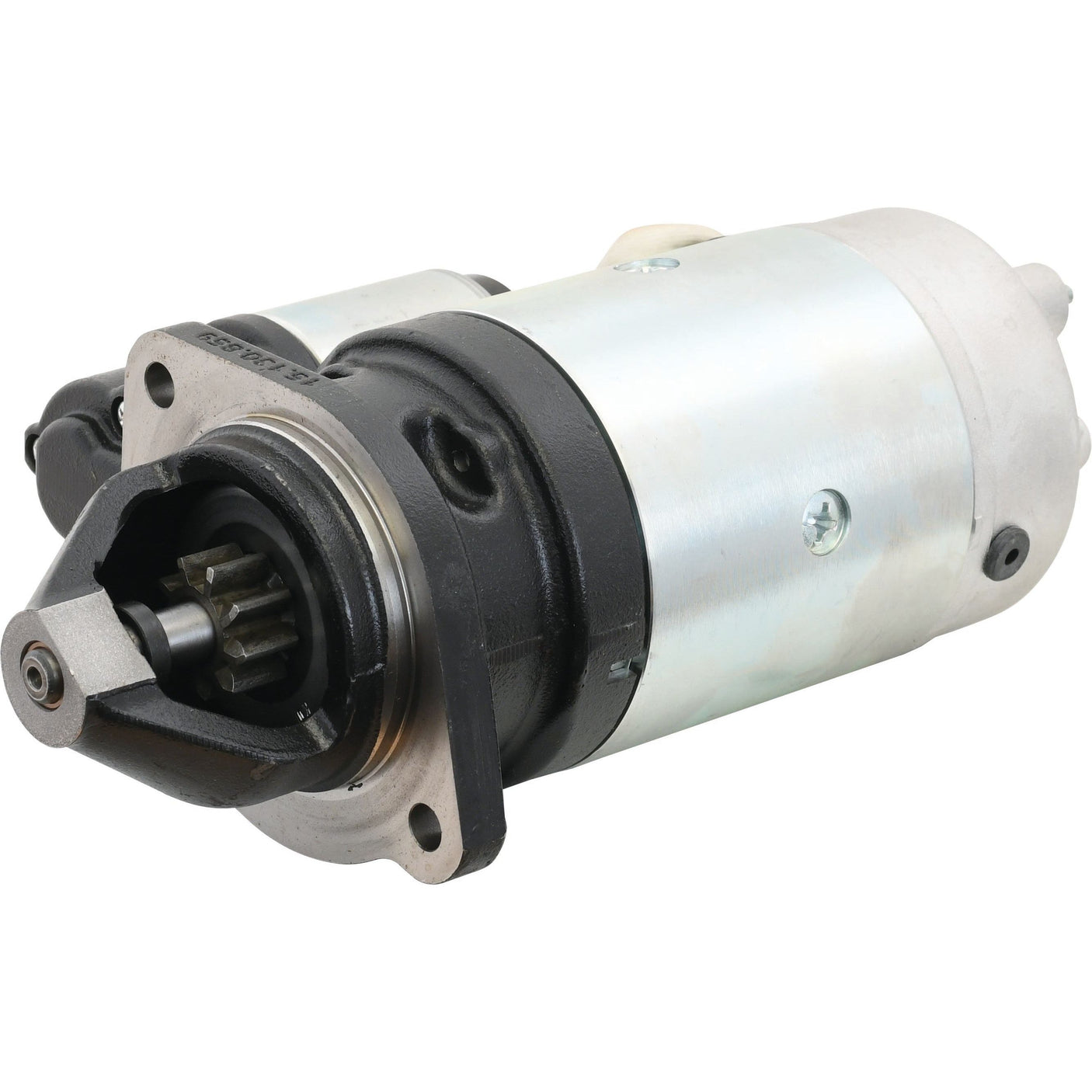 Close-up image of the Sparex Starter Motor - 12V, 3Kw (Mahle) featuring a metallic casing, gear protruding from one end, and an electrical connector (Sparex Part No. S.359800).