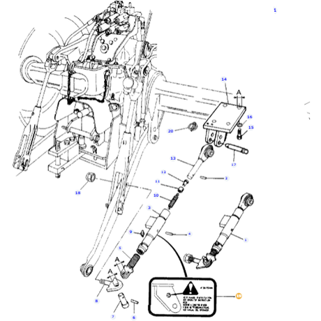 Massey Ferguson - Decal - 3617574M3 - Farming Parts