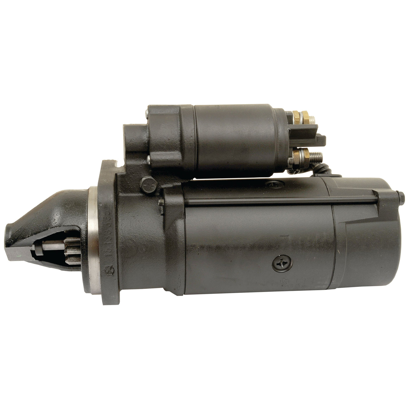 The Sparex Starter Motor - 12V, 4.2Kw, Gear Reduced (Mahle) with an attached solenoid features advanced gear reduction technology for superior performance.