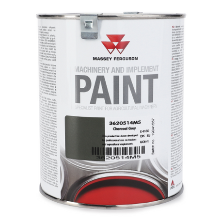 Massey Ferguson - Charcoal Grey Paint 1lts - 3620514M5 - Farming Parts