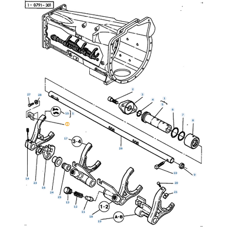 Massey Ferguson - Stop - 3617588M1 - Farming Parts