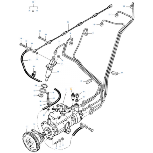 Massey Ferguson - Solenoid - V81077300 - Farming Parts