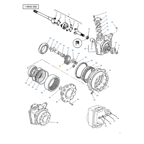 Massey Ferguson - Gear - 3426876M1 - Farming Parts