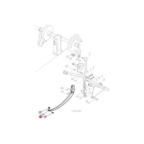 Massey Ferguson - Needle - 584717M92 - Farming Parts