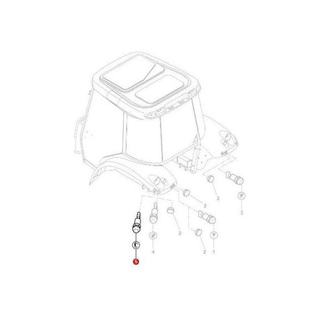 Massey Ferguson - Lift Switch Up - 4284628M2 - Farming Parts