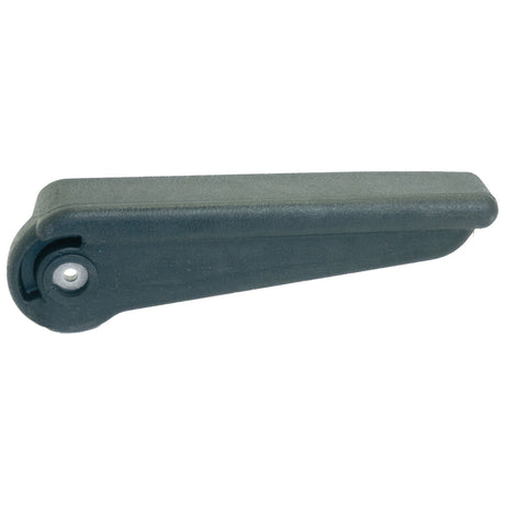 A 287mm black plastic lever featuring a metal pivot point at one end, used for mechanical or industrial purposes, known as the Armrest - LH (Sparex Part No. S.36541) from Sparex.