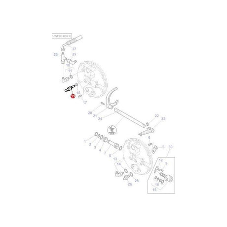 Massey Ferguson - Switch Hi/Lo - 3795429M1 - Farming Parts