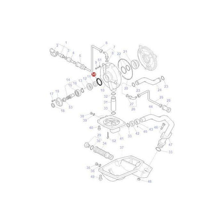 Massey Ferguson - O Ring Wet Clutch - 70924187 - Farming Parts