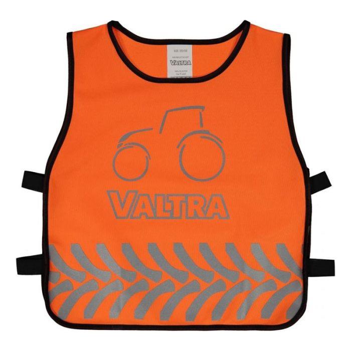 *STOCK CLEARANCE* - Valtra Kids' Reflective Safety Vest – High-Visibility with Tractor Print | V42808000