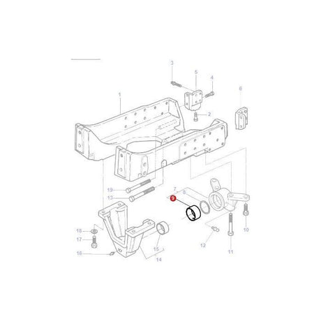 Massey Ferguson - Bush - 3713930M1 / 3810480M1 - Farming Parts