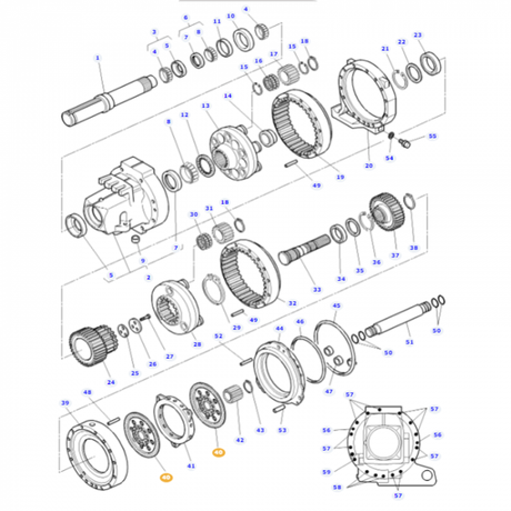 Massey Ferguson - Brake Disc - 3716223M1 - Farming Parts