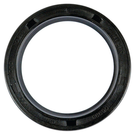 A black rubber O-ring seal, inscribed with visible specifications along its surface, designed for the Ford New Holland Steering Box Housing, named Sparex Steering Box Seal 37.14 x 50.40 x 2.00mm (Sparex Part No.S.3728) by Sparex.