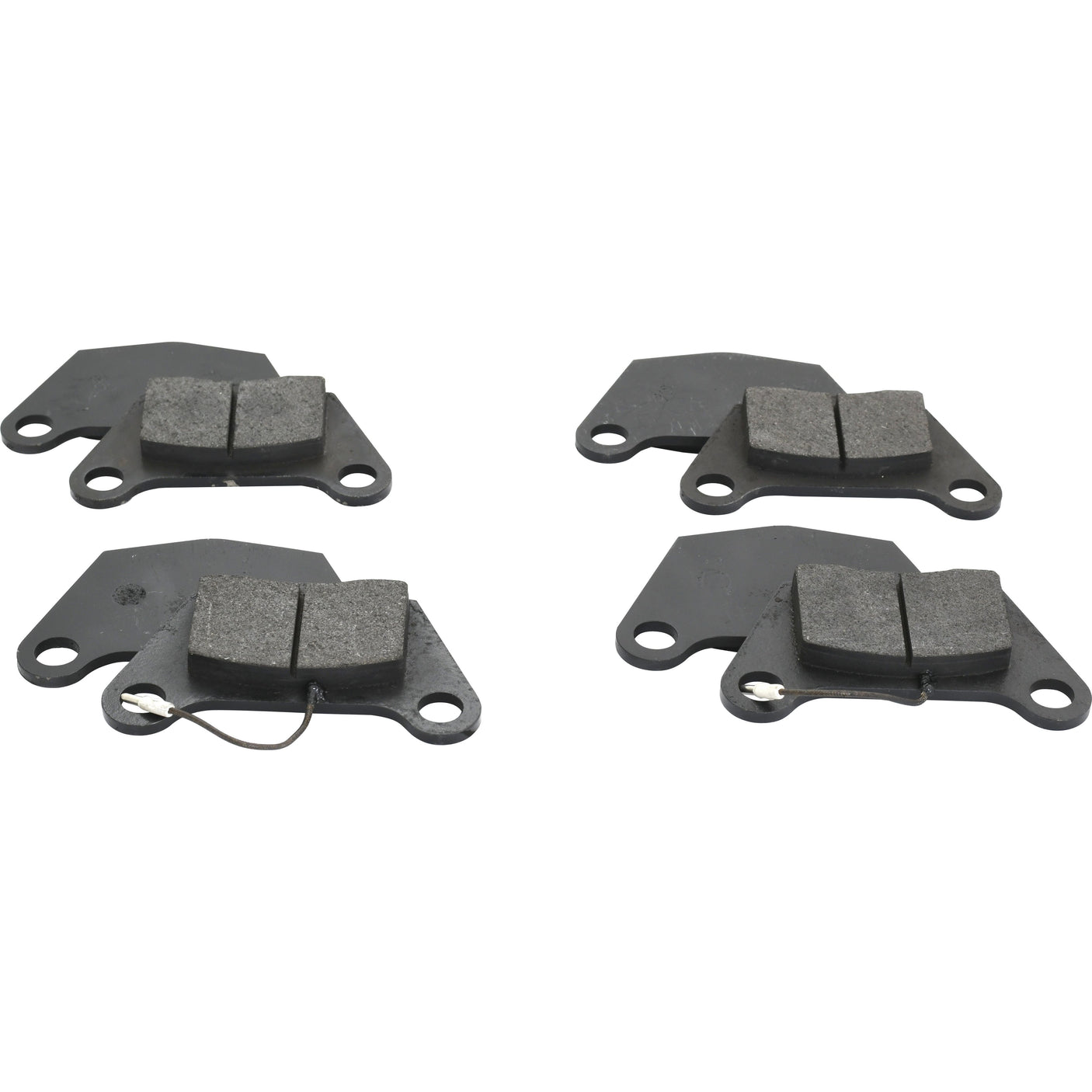 Four sets of Sparex Brake Pads (Sparex Part No. S.37319), suitable for Deutz-Fahr, arranged symmetrically on a white background.