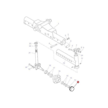 Massey Ferguson - Plug - 3907667M1 - Farming Parts