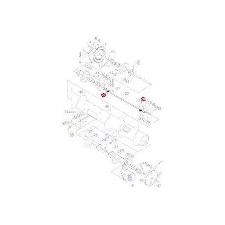 Massey Ferguson - Support Finger - D28250585 - Farming Parts