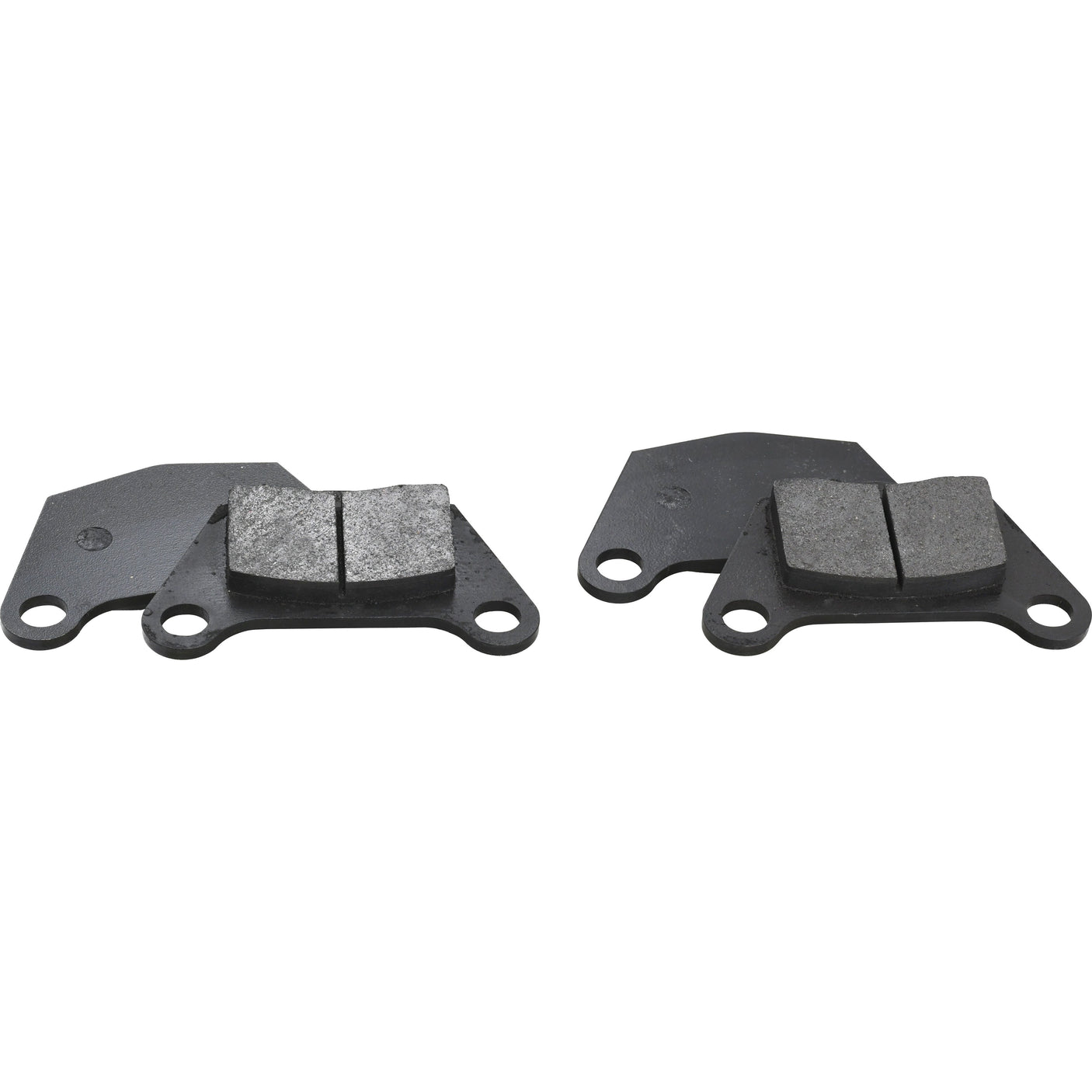 A Sparex Brake Pad Set (Sparex Part No. S.37615) in black and gray with mounting holes is displayed against a white background.