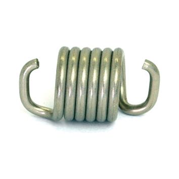 A Sparex Tension Spring (Part No. S.37624) featuring five tight loops and curved hooks on both ends.