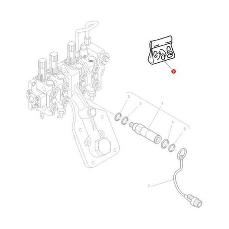 Massey Ferguson - Seal Kit - F514960100030 - Farming Parts