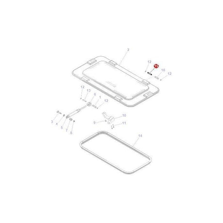 Massey Ferguson - Clevis Pin - 3303074M1 - Farming Parts