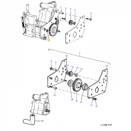 Massey Ferguson - Snap Ring - 377690X1 - Farming Parts