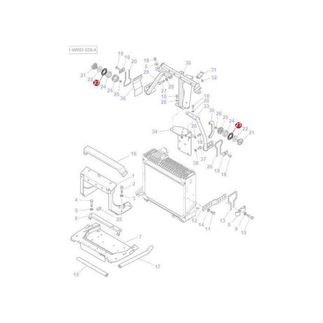 Massey Ferguson - Washer - 3700515M1 - Farming Parts