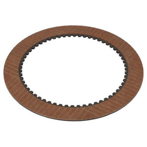 A circular metal disc featuring a smooth outer edge and small teeth along the inner edge, commonly used in Massey Ferguson MF tractor models. This product is identified as the Massey Ferguson - Disc - 3779324M2, under the brand name AGCO.