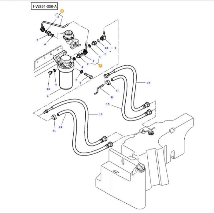Massey Ferguson - Tube - 3786871M2 - Farming Parts
