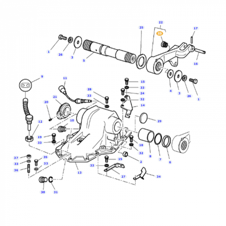 Massey Ferguson - Bush - 3796050M1 - Farming Parts