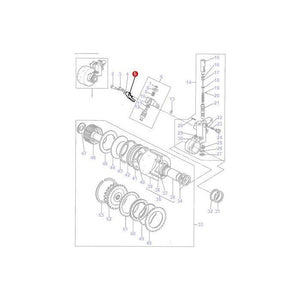 Massey Ferguson - Brake PTO Clutch - 1662242M2 - Farming Parts