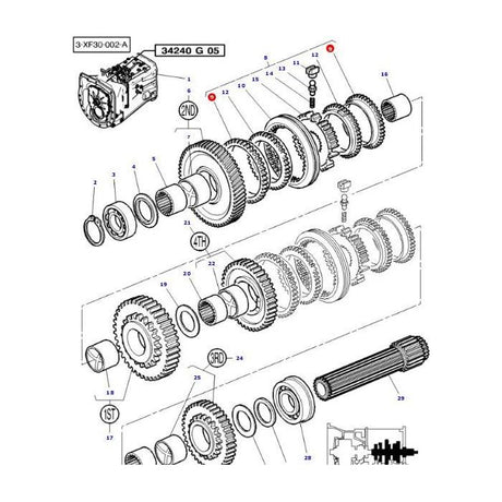 Massey Ferguson - Cone - 3824417M1 - Farming Parts